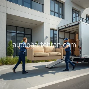 خدمات حمل بار و اثاث‌کشی با کامیونت مجهز در غرب تهران جنت‌ آباد